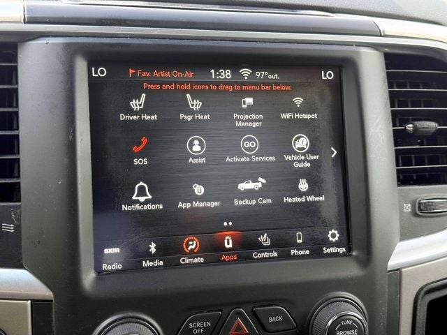 2018 RAM 1500 Big Horn Quad Cab 4x4 6'4' Box