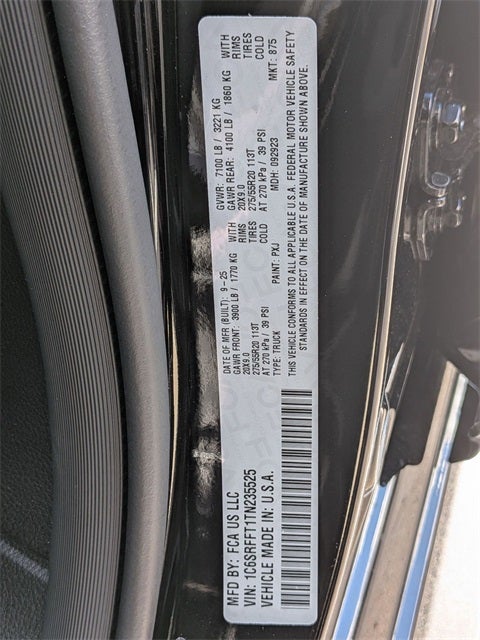 2026 RAM Ram 1500 RAM 1500 BIG HORN CREW CAB 4X4 5'7' BOX