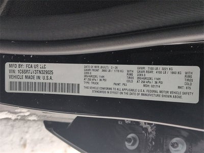 2026 RAM 1500 Laramie