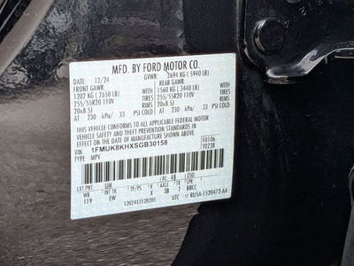 2025 Ford Explorer ST-Line