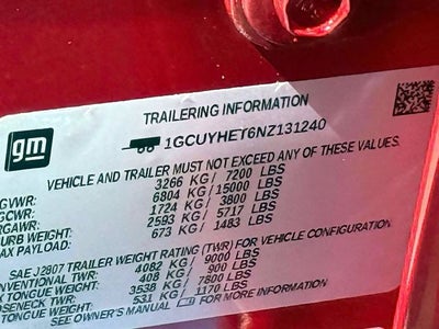 2022 Chevrolet Silverado 1500 LTD 4WD Crew Cab Short Bed High Country