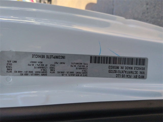 2026 RAM Ram 3500 Chassis Cab RAM 3500 TRADESMAN CHASSIS REGULAR CAB 4X4 60' CA