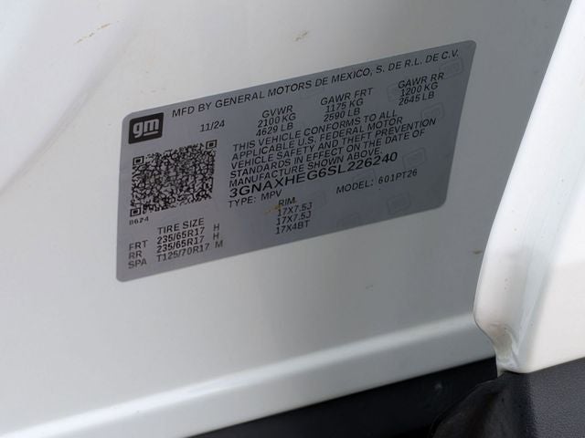 2025 Chevrolet Equinox FWD LT