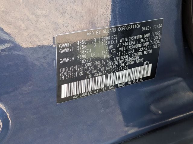 2025 Subaru Outback Onyx Edition