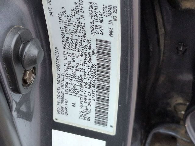 2004 Toyota 4Runner SR5