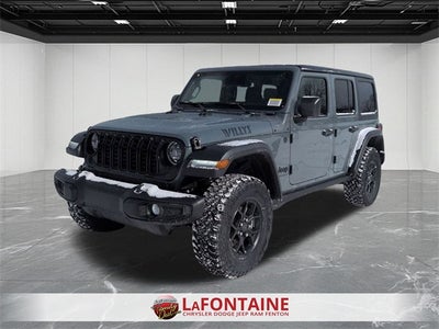 2026 Jeep Wrangler WRANGLER 4-DOOR WILLYS