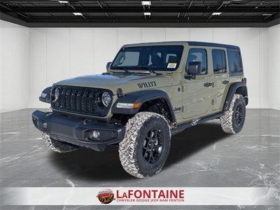 2026 Jeep Wrangler WRANGLER 4-DOOR WILLYS