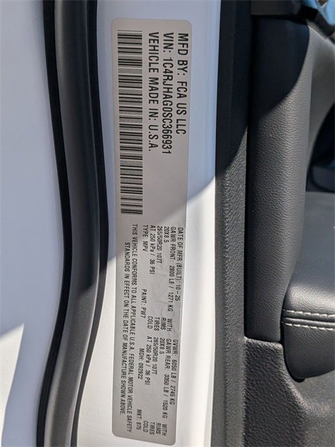 2025 Jeep Grand Cherokee GRAND CHEROKEE ALTITUDE X 4X4