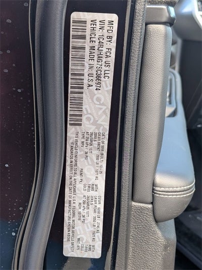 2025 Jeep Grand Cherokee GRAND CHEROKEE ALTITUDE X 4X4