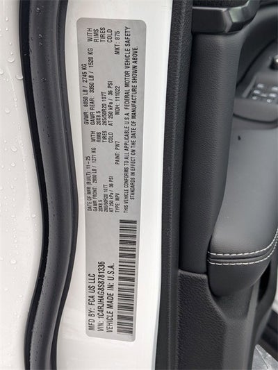 2025 Jeep Grand Cherokee GRAND CHEROKEE ALTITUDE X 4X4