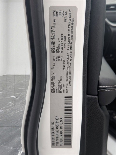 2025 Jeep Grand Cherokee GRAND CHEROKEE ALTITUDE X 4X4