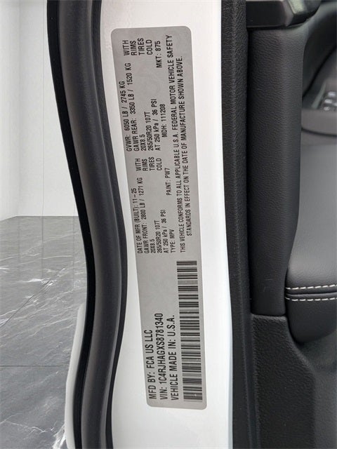 2025 Jeep Grand Cherokee GRAND CHEROKEE ALTITUDE X 4X4