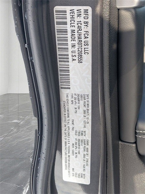 2026 Jeep Grand Cherokee GRAND CHEROKEE ALTITUDE 4X4