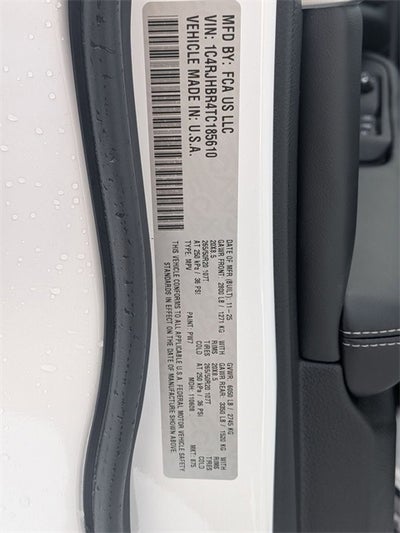 2026 Jeep Grand Cherokee GRAND CHEROKEE LIMITED 4X4