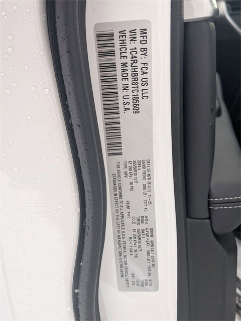 2026 Jeep Grand Cherokee GRAND CHEROKEE LIMITED 4X4