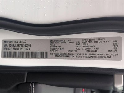 2026 Jeep Grand Cherokee L GRAND CHEROKEE L LAREDO ALTITUDE 4X4