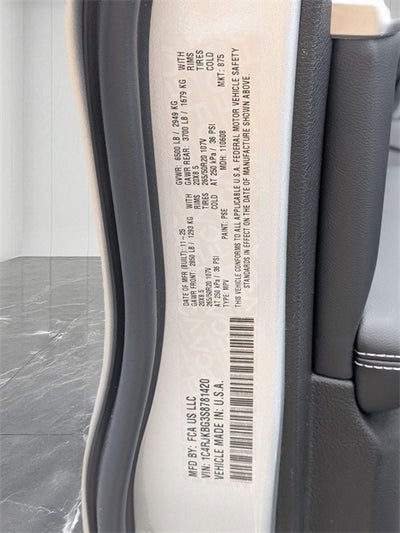 2025 Jeep Grand Cherokee L GRAND CHEROKEE L LIMITED 4X4