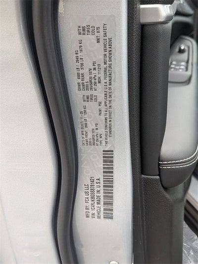 2025 Jeep Grand Cherokee L GRAND CHEROKEE L LIMITED 4X4