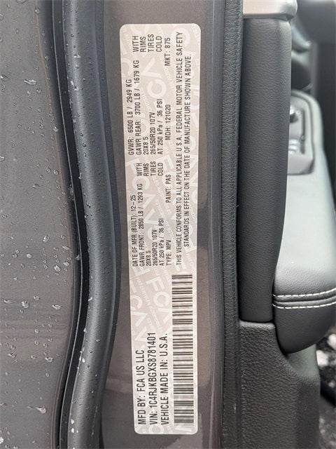 2025 Jeep Grand Cherokee L GRAND CHEROKEE L LIMITED 4X4