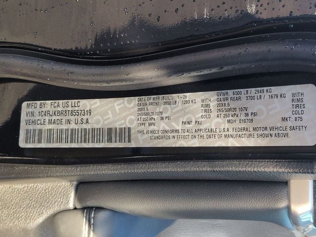 2026 Jeep Grand Cherokee L GRAND CHEROKEE L LIMITED 4X4