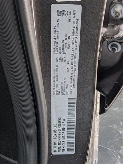 2026 RAM Ram 1500 RAM 1500 BIG HORN CREW CAB 4X4 5'7' BOX