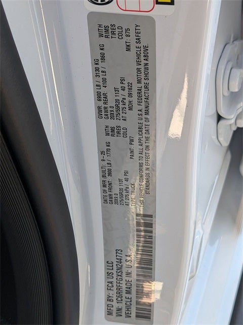 2025 RAM Ram 1500 RAM 1500 BIG HORN CREW CAB 4X4 5'7' BOX