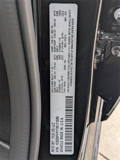 2026 RAM Ram 1500 RAM 1500 BIG HORN CREW CAB 4X4 5'7' BOX