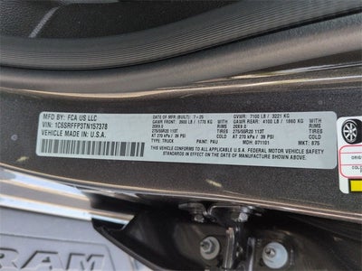 2026 RAM Ram 1500 RAM 1500 BIG HORN CREW CAB 4X4 5'7' BOX