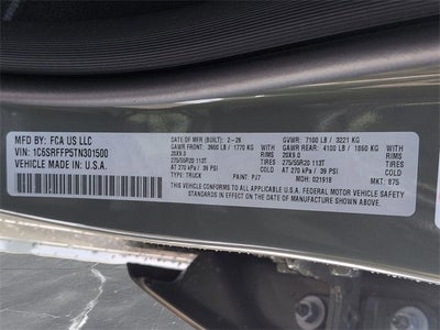 2026 RAM Ram 1500 RAM 1500 BIG HORN CREW CAB 4X4 5'7' BOX