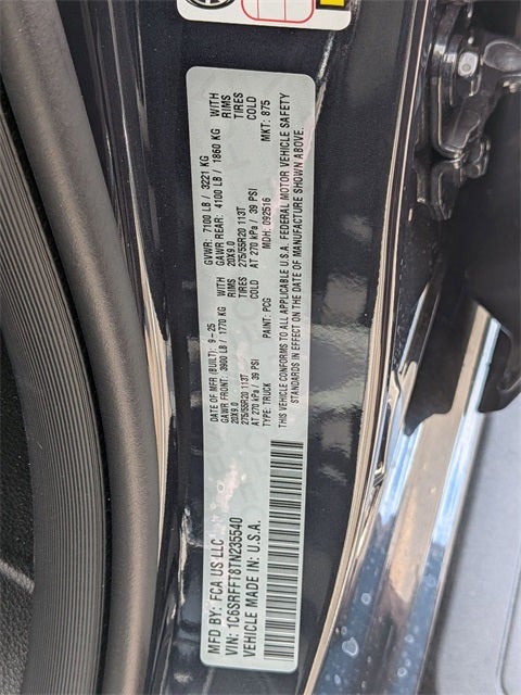 2026 RAM Ram 1500 RAM 1500 BIG HORN CREW CAB 4X4 5'7' BOX