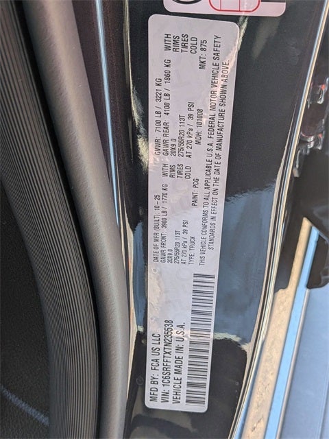 2026 RAM Ram 1500 RAM 1500 BIG HORN CREW CAB 4X4 5'7' BOX