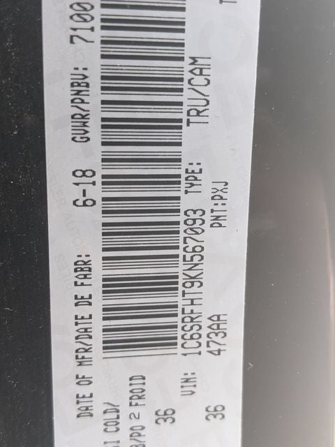 2019 RAM 1500 Limited