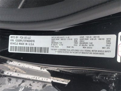 2026 RAM Ram 1500 RAM 1500 LARAMIE CREW CAB 4X4 5'7' BOX