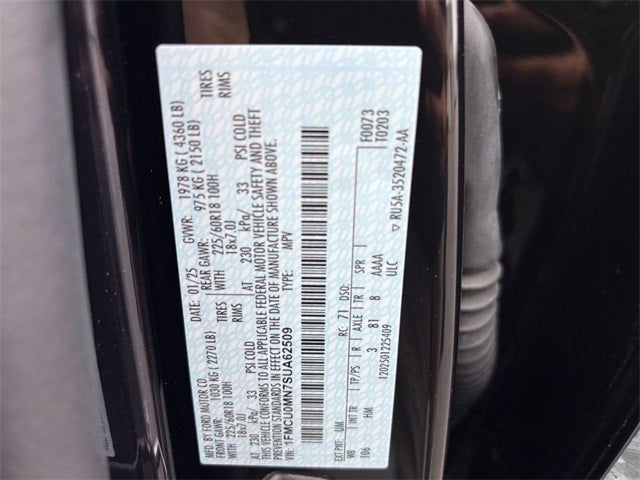 2025 Ford Escape ST-Line