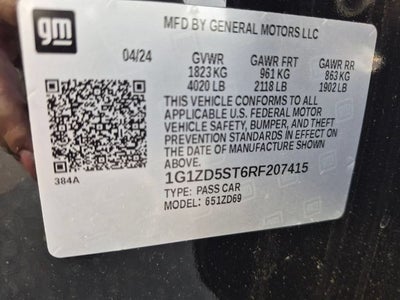 2024 Chevrolet Malibu LT 1LT