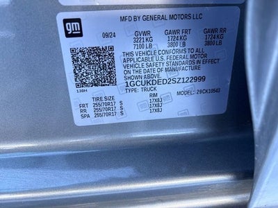 2025 Chevrolet Silverado 1500 4WD Crew Cab Standard Bed LT