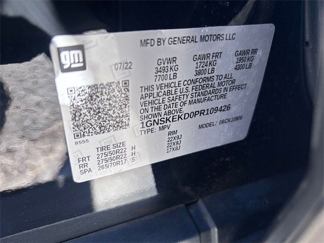 2023 Chevrolet Suburban 4WD RST