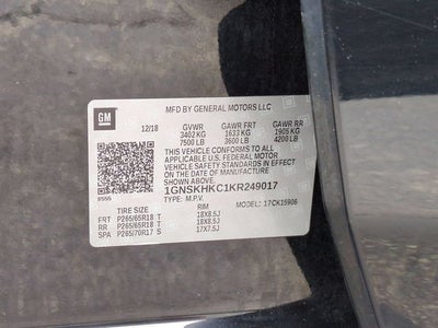 2019 Chevrolet Suburban LT