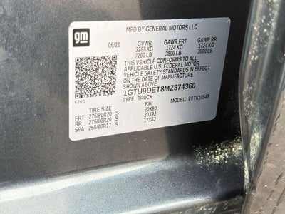 2021 GMC Sierra 1500 SLT