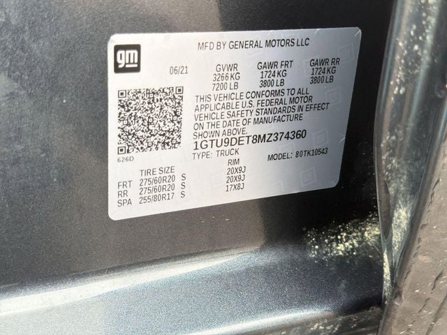 2021 GMC Sierra 1500 SLT