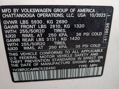 2024 Volkswagen Atlas 2.0T SEL