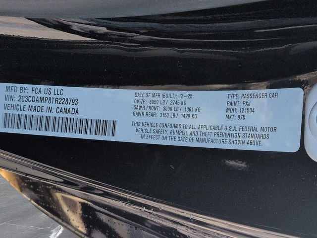 2026 Dodge Charger CHARGER SCAT PACK 2-DOOR AWD