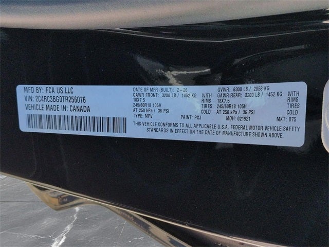 2026 Chrysler Pacifica PACIFICA SELECT AWD