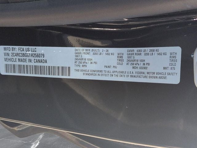 2026 Chrysler Pacifica PACIFICA SELECT AWD