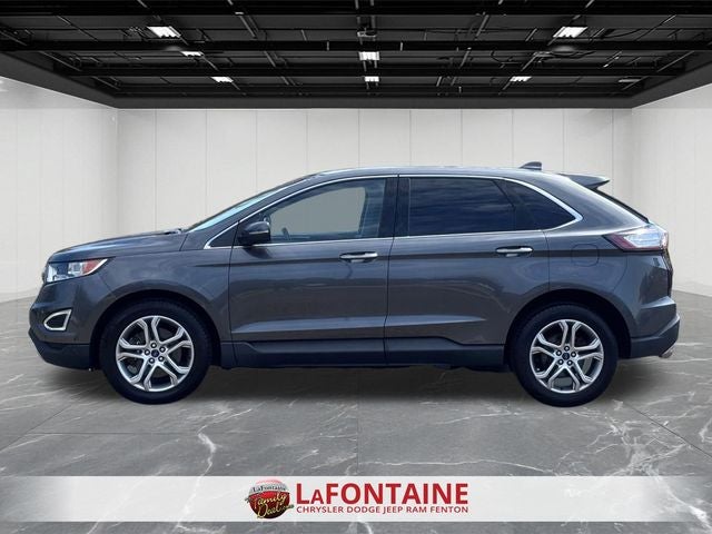 Used 2016 Ford Edge Titanium with VIN 2FMPK4K8XGBB43190 for sale in Fenton, MI