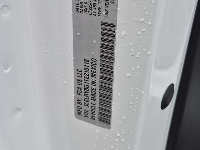 2026 RAM ProMaster 1500 RAM PROMASTER 1500 TRADESMAN CARGO VAN HIGH ROOF 136' WB