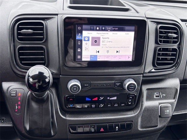 2025 RAM ProMaster 2500 Cargo Van Tradesman High Roof 136' WB w/Pass Seat