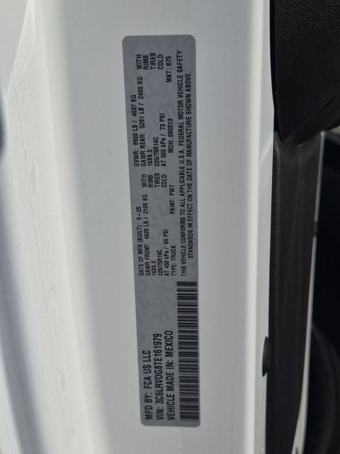 2026 RAM Ram ProMaster RAM PROMASTER 2500 TRADESMAN CARGO VAN HIGH ROOF 159' WB