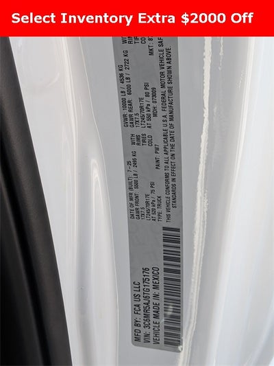 2026 RAM Ram 2500 RAM 2500 TRADESMAN REGULAR CAB 4X4 8' BOX