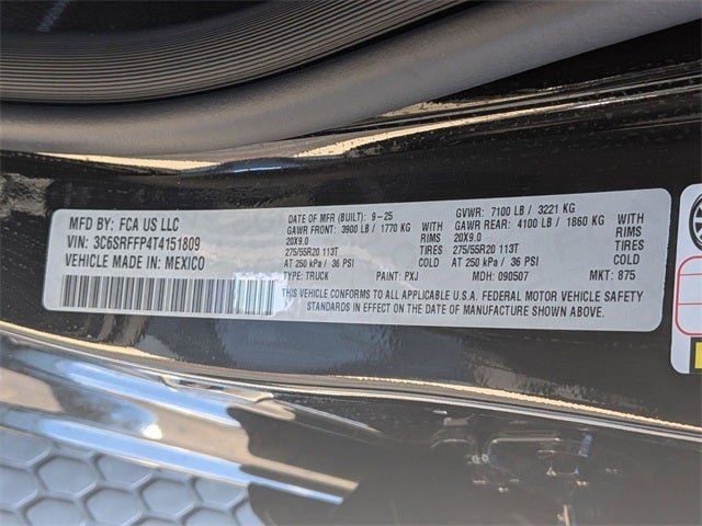 2026 RAM Ram 1500 RAM 1500 BIG HORN CREW CAB 4X4 5'7' BOX